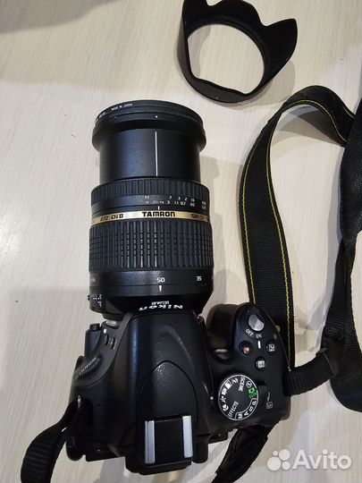 Зеркальный фотоаппарат nikon d5100 оптика Tamron