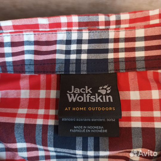 Jack wolfskin рубашка L