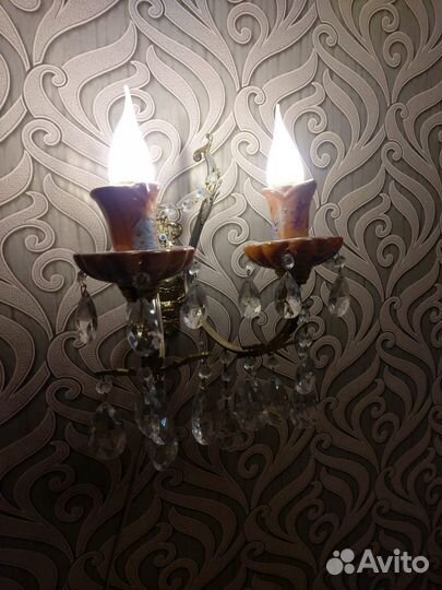 Бра хрусталь