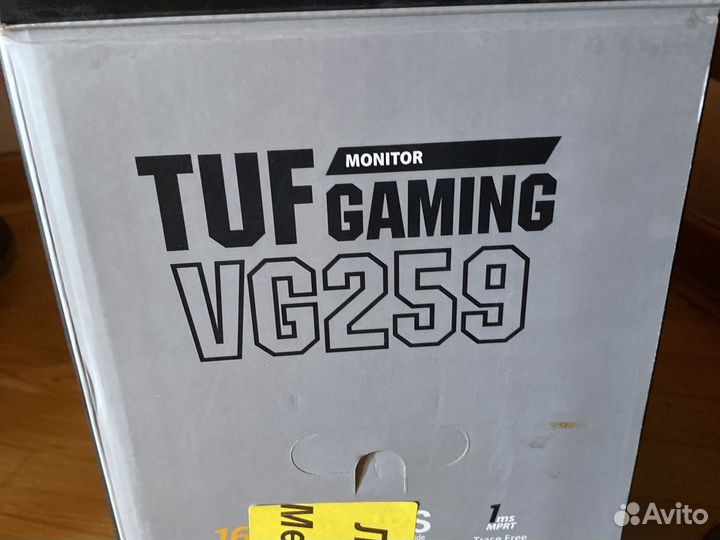 Монитор Asus tuf 165гц