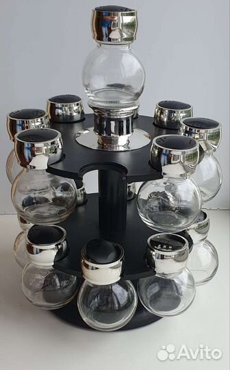 Набор для специй 16 баночек на подставке