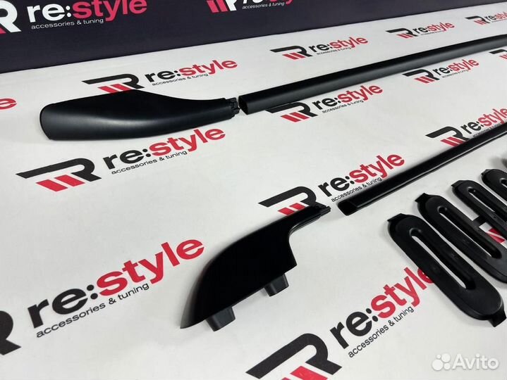 Рейлинги Toyota Land Cruiser 100 Черные N2105