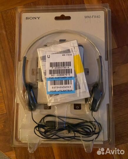 Кассетный плеер Sony Walkman WM-FX40