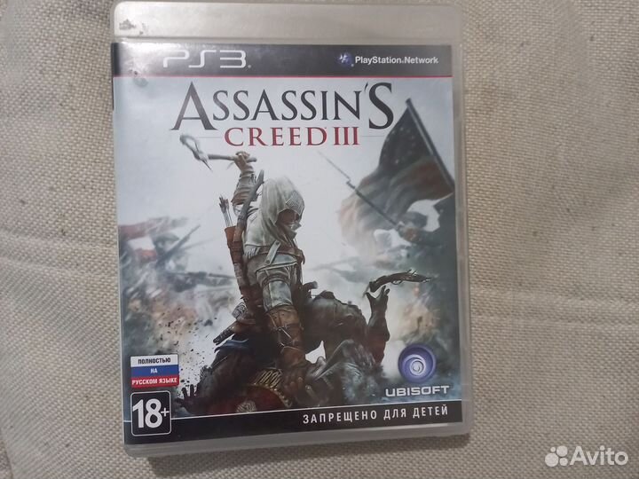 Игры для приставок ps3 Assassins creed III