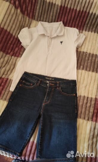 Шорты zara+ поло