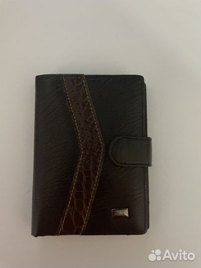 Кошелек мужской кожаный