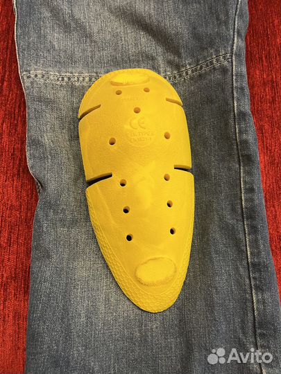 Мотоджинсы из кевлара с защитой коленей