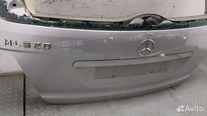 Подсветка номера Mercedes ML W164, 2005