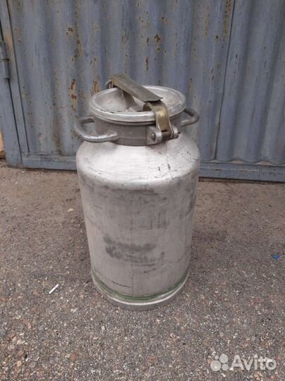 Фляга бидон алюминиевый 25 литров