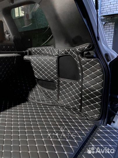 3D коврики из экокожи для Toyota Land Cruiser 200