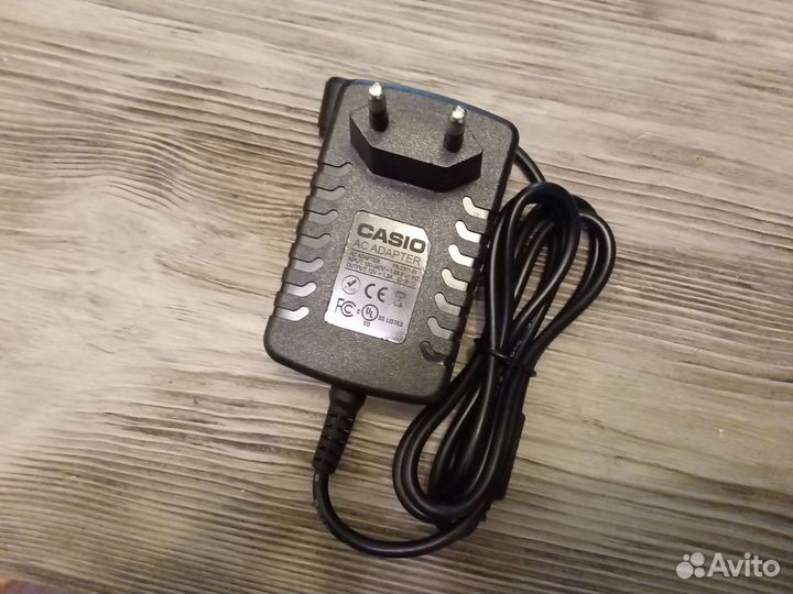 Блок питания синтезатора Casio 12V: AD-12 AD-12MLA