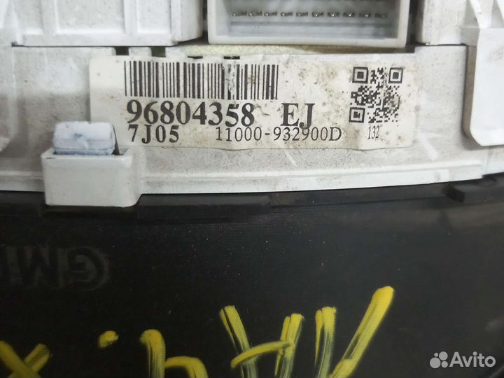 Щиток приборов МКПП Шевроле Лачетти