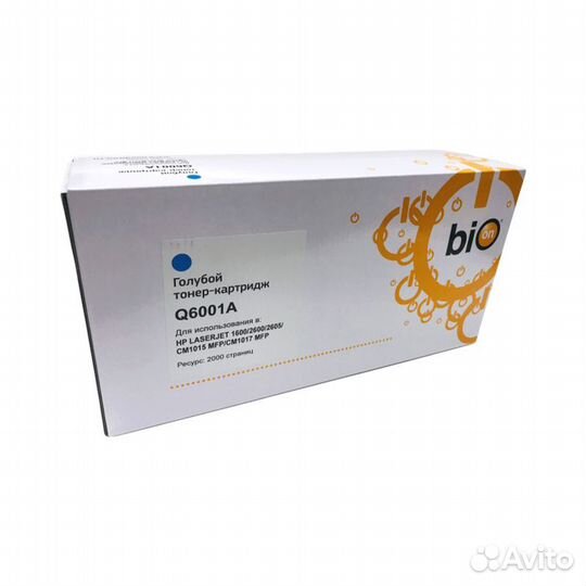 Картридж Q6001A голубой 2000 стр