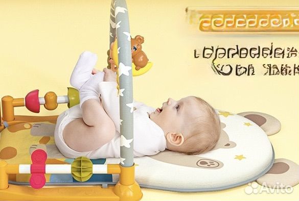 Развивающий коврик с пианино