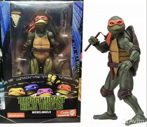 Черепашки ниндзя Turtles оригинал Neca