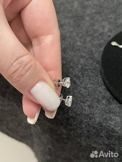 Серьги серебро 925