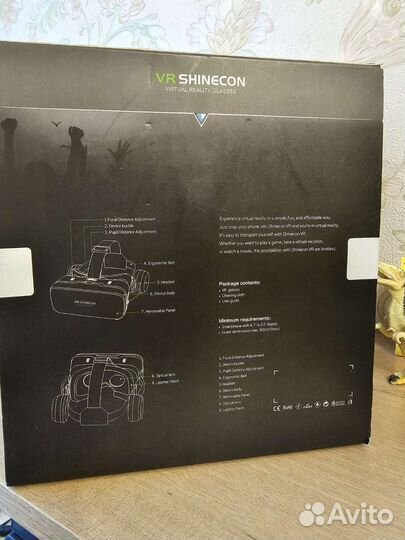 Очки виртуальной реальности VR Shinecon 6.0