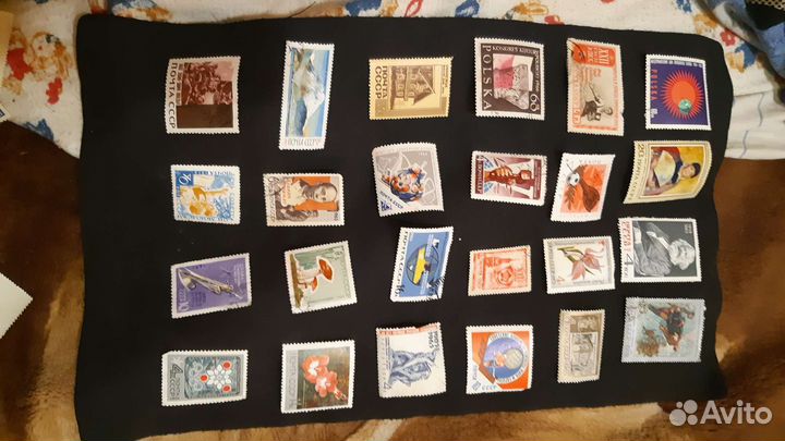 Почтовые марки СССР 44 штуки