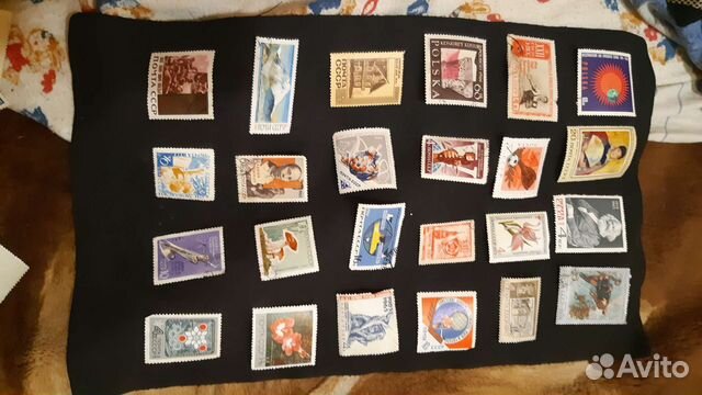 Почтовые марки СССР 44 штуки