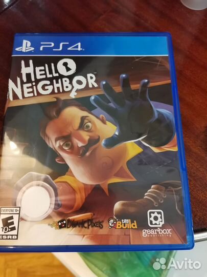 Игра для приставки ps4 ps5 hello neighbor