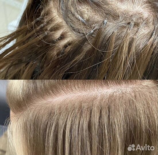 Наращивание волос. Коррекция нарощенных волос