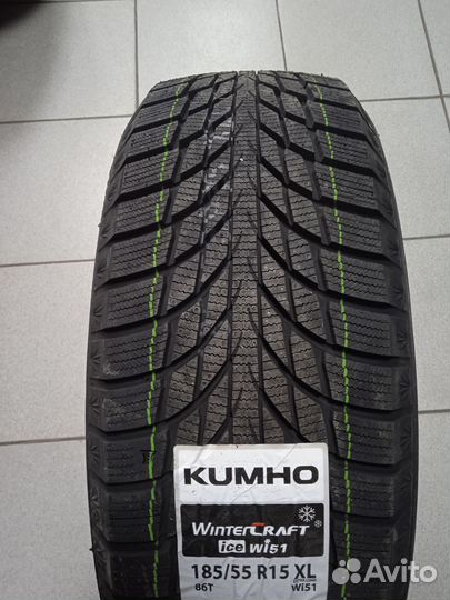 Kumho WinterCraft Ice Wi51 185/55 R15 86T