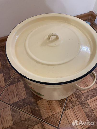 Бак-кастрюля эмалированный 20 литров