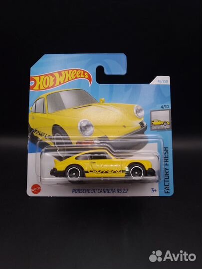 Hot wheels Porsche 911 Carrera RS 2.7