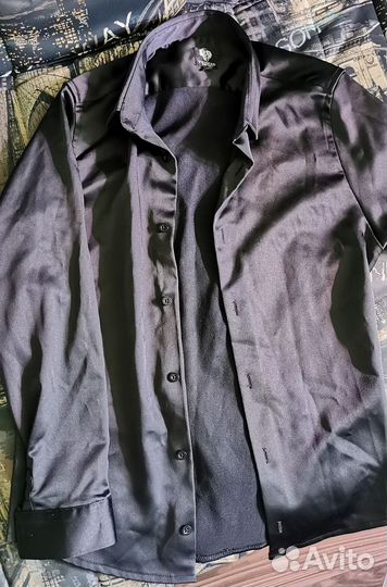 Рубашка сатин twisted tailor