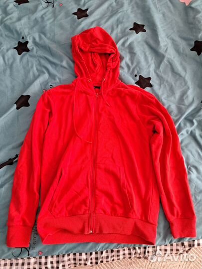 Кофта красная L