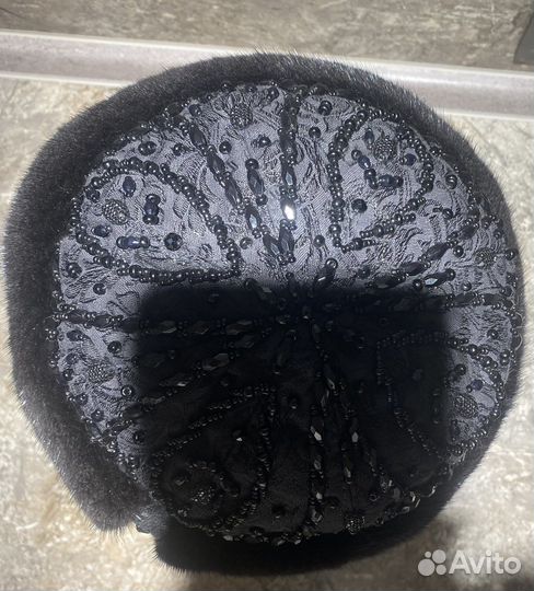 Женская шапка кубанка норка