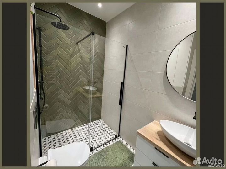 Душевые стеклянные ограждения гарантия 5 лет