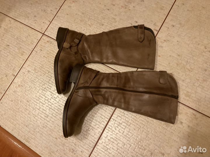 Сапоги женские натуральная кожа