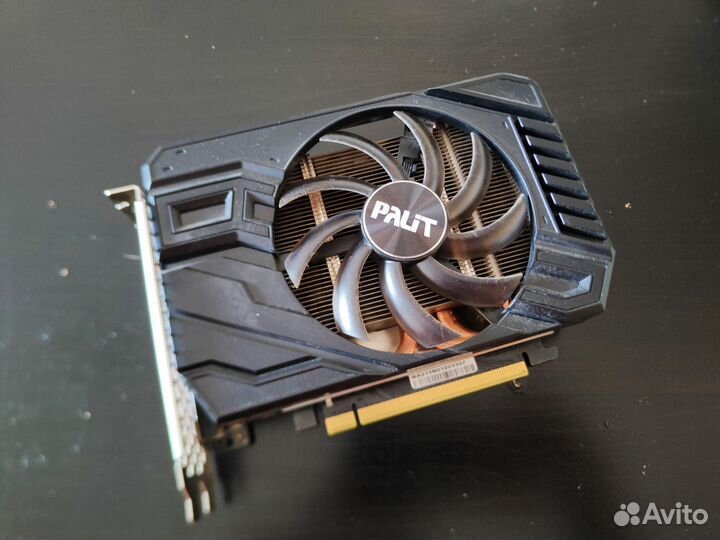 Видеокарта Palit gtx 1660 super stormX