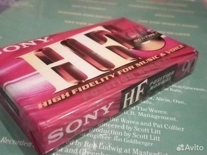 Аудиокассеты sony
