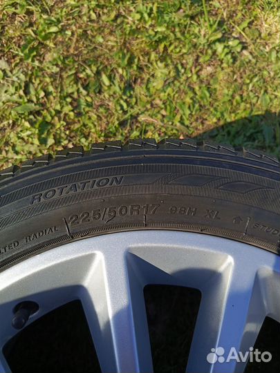 Зимние колеса в сборе