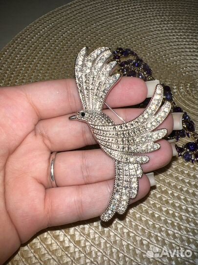 Браслет Бижутерия женский и две броши