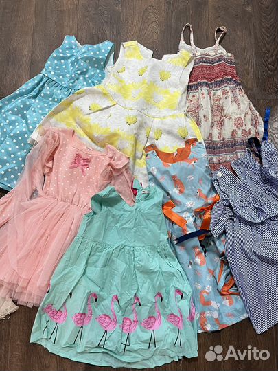 Детские вещи для девочки 110 116