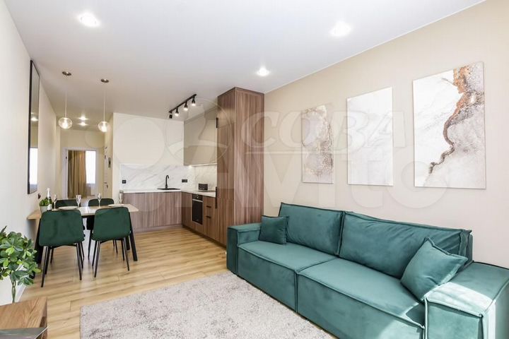 1-к. квартира, 49,5 м², 8/9 эт.