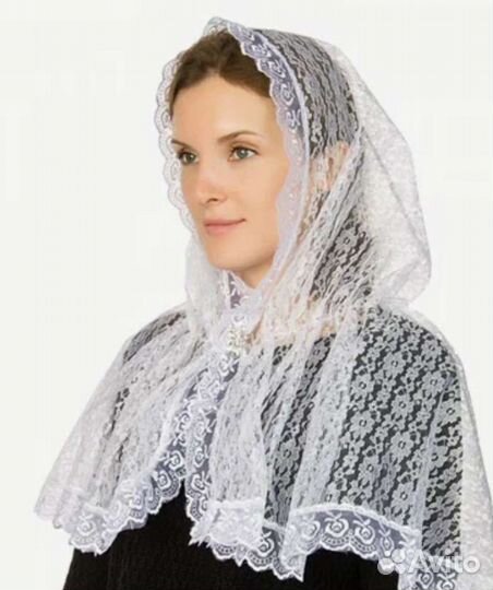 Накидки венчальные/платки для церкви