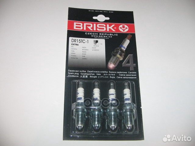 Свеча зажигания extra DR15TC1 (1328) DR15TC1 brisk