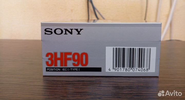 Аудиокассета sony HF 90 3 шт