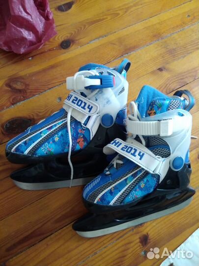 Коньки раздвижные детские 29размер