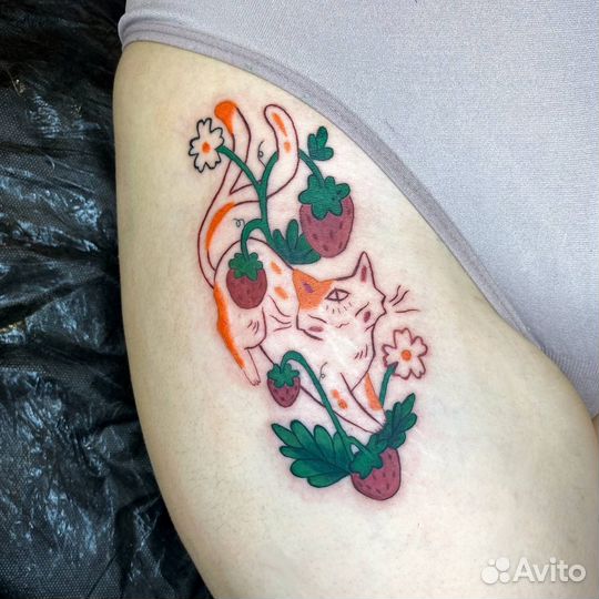 Модель на тату