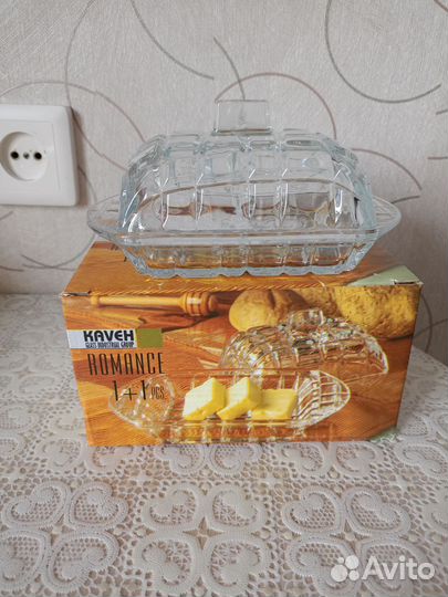 Масленка стекло