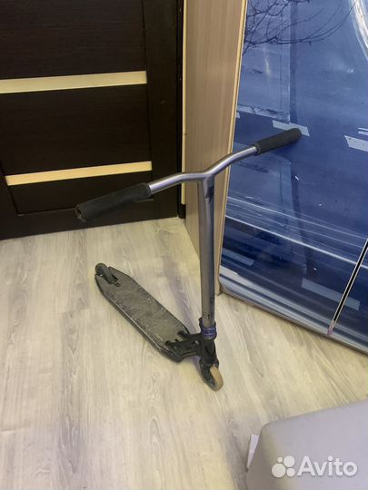 Трюковой самокат кастом парк