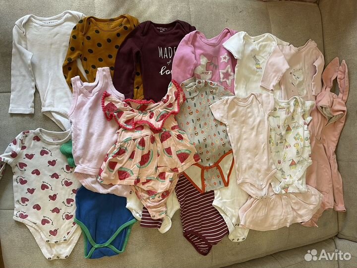 Одежда для девочки пакетом с 68 по 86 размер