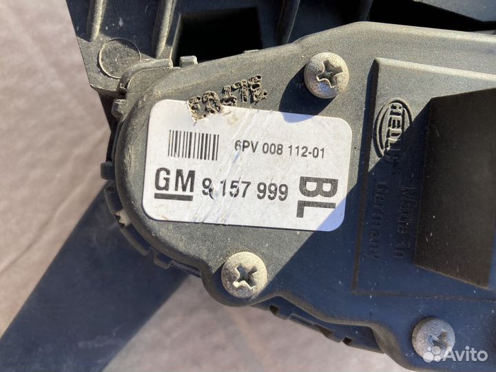 Педаль газа Опель Астра H 1.8л. 140л.с АКПП
