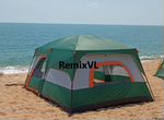Видео CM-096 палатка 2-х слойная на 4-8 чел шатер