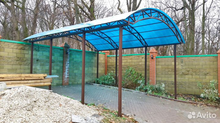 Навесы и беседки